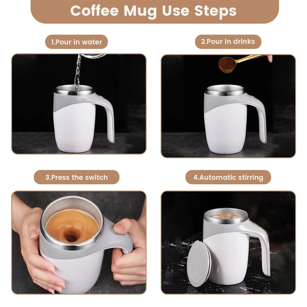 Automatic Mixer Cup Self Stirring Coffee Mug