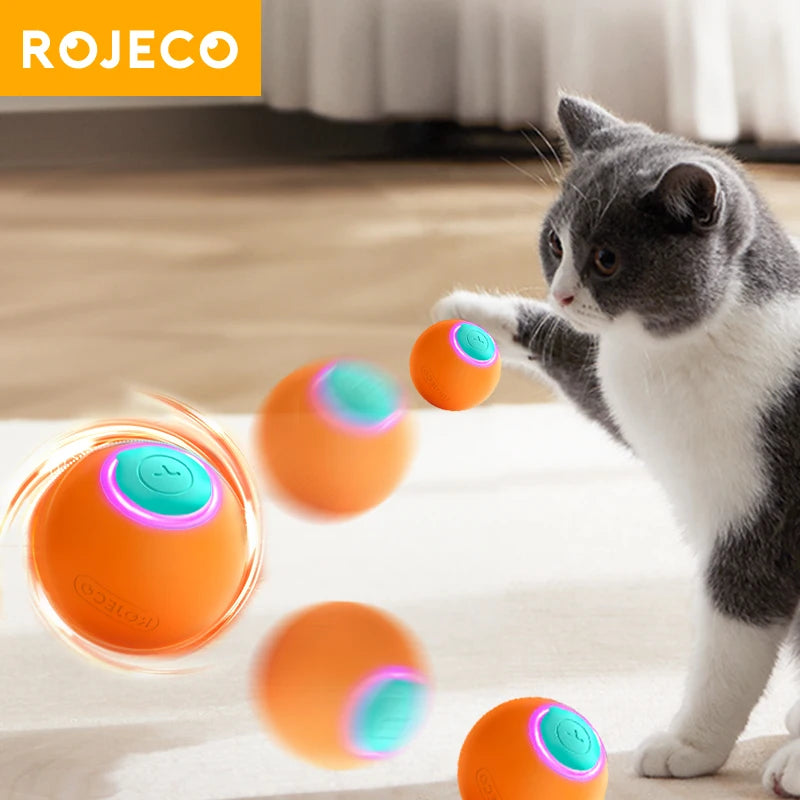 Interactive Rolling Ball - Smart Electric Cat Toy