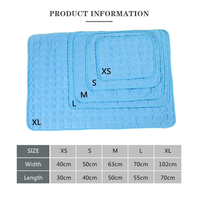 Dog Cooling Mat Large for Small Medium Large Dogs Cats