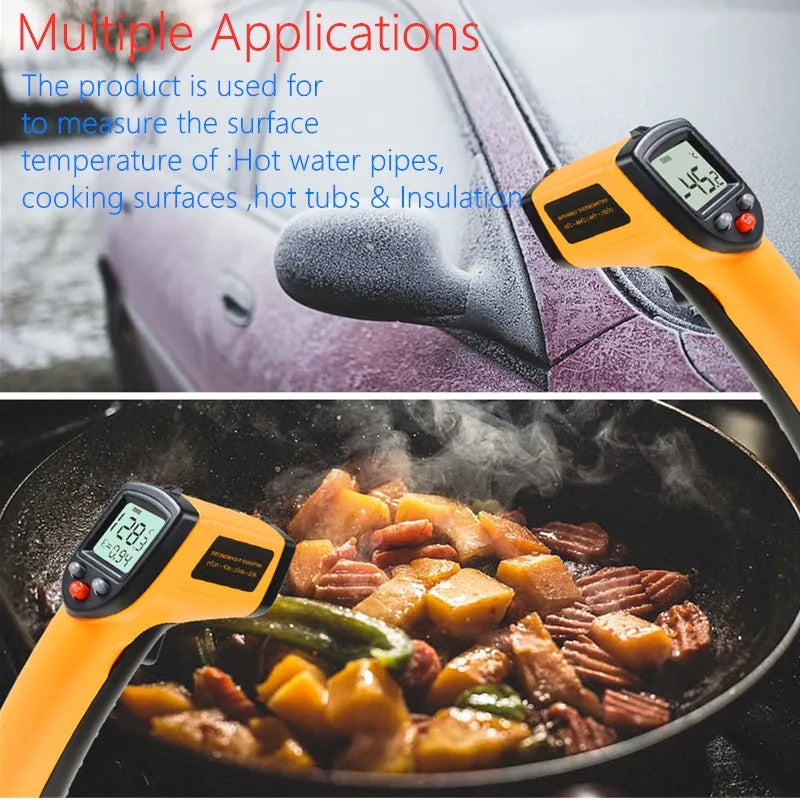 Infrared Thermometer For Cooking Tester