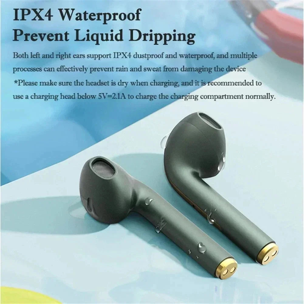 Wireless Earbuds – Bluetooth, Waterproof, Noise-Cancelling