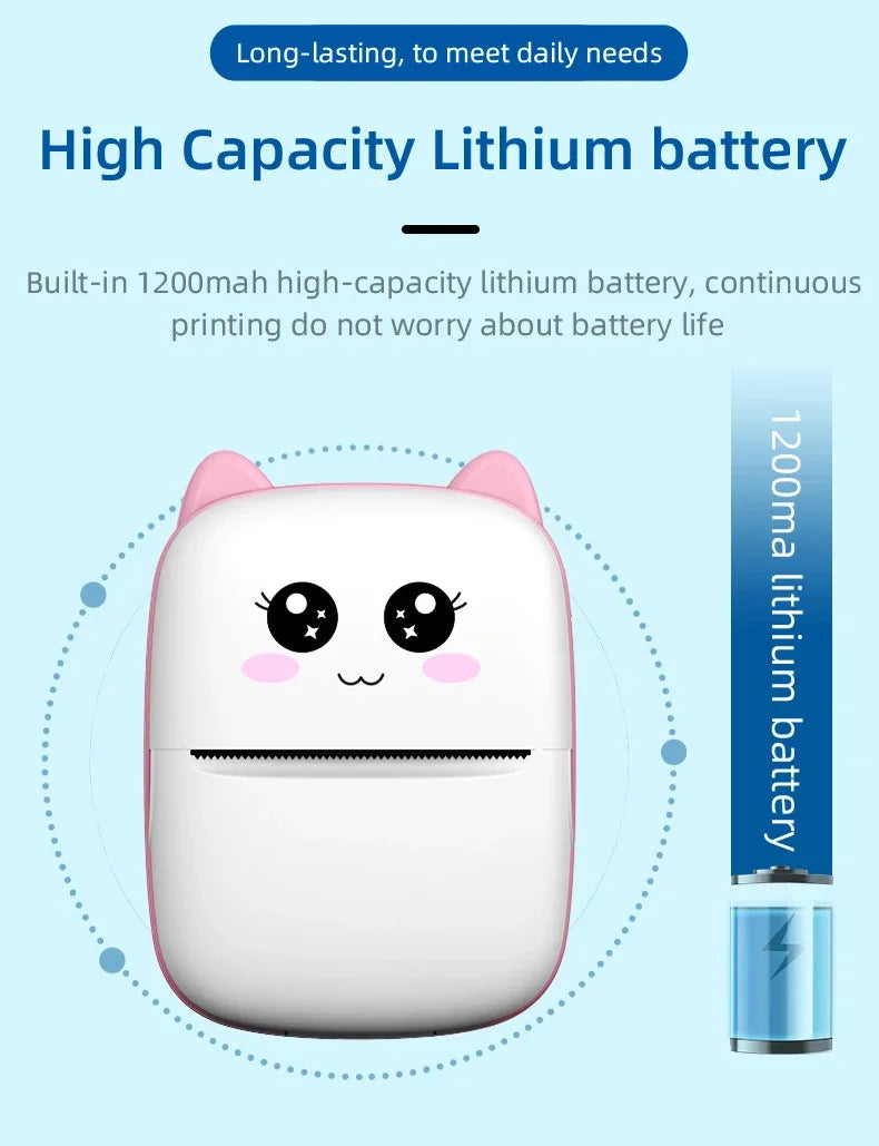 Mini Portable Thermal Printer