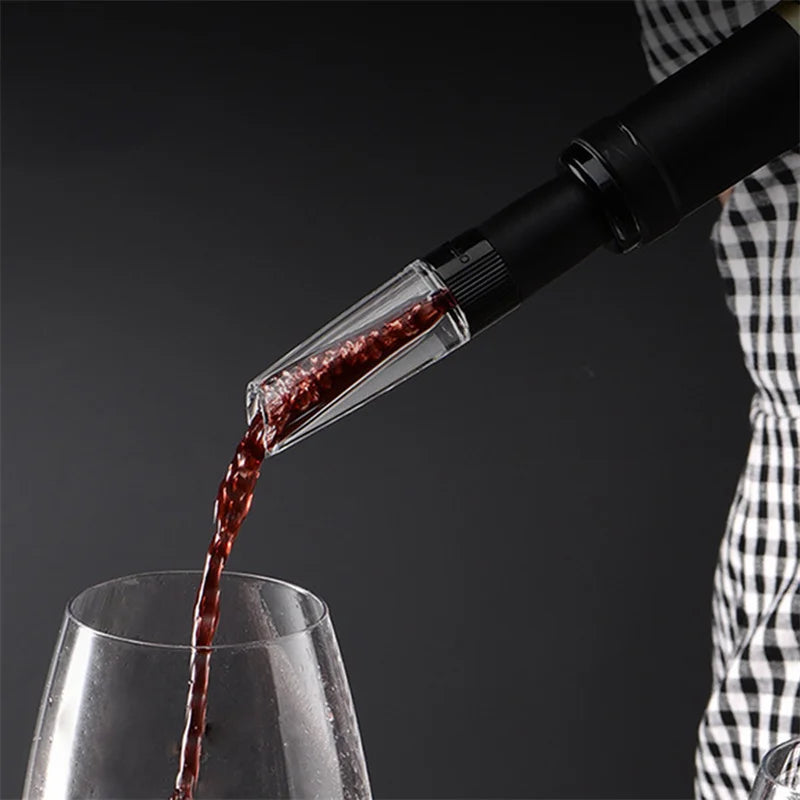 Acrylic Wine Pourer And Decanter