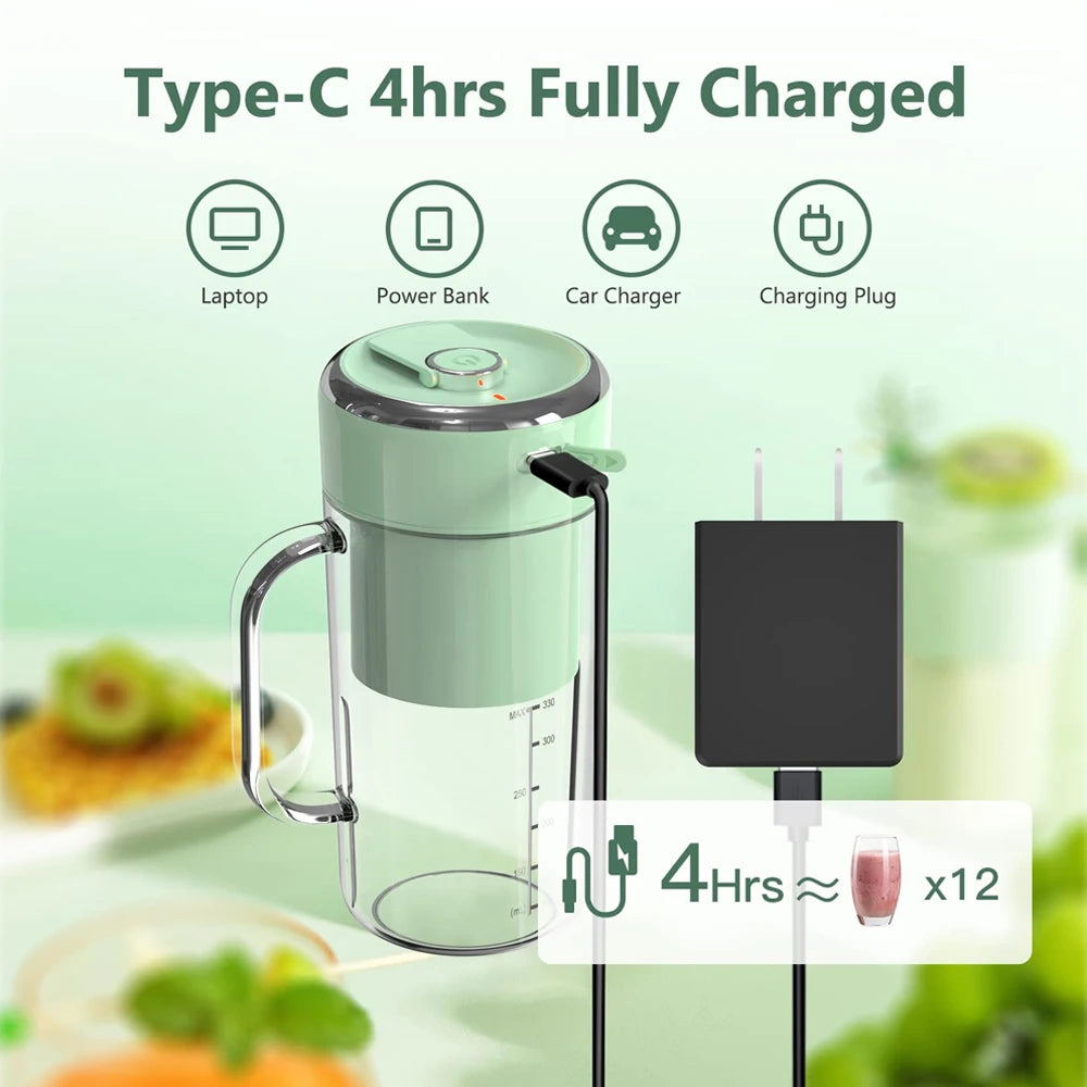 Mini Portable Electric Juicer Machine