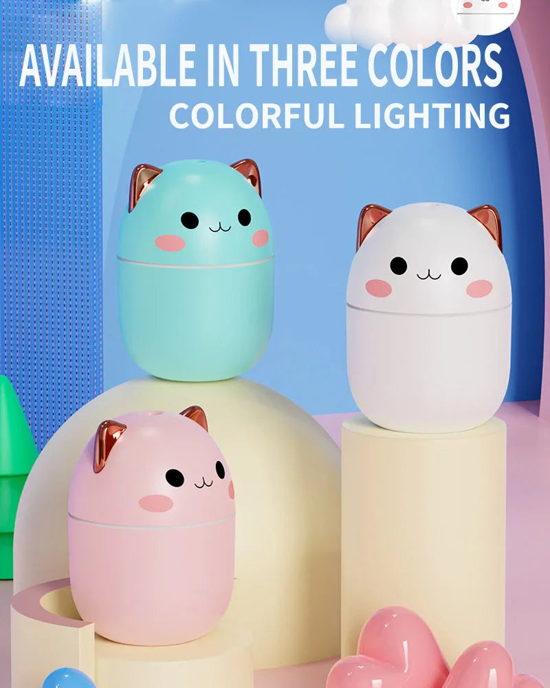 Cute Cat Humidifier 250ml