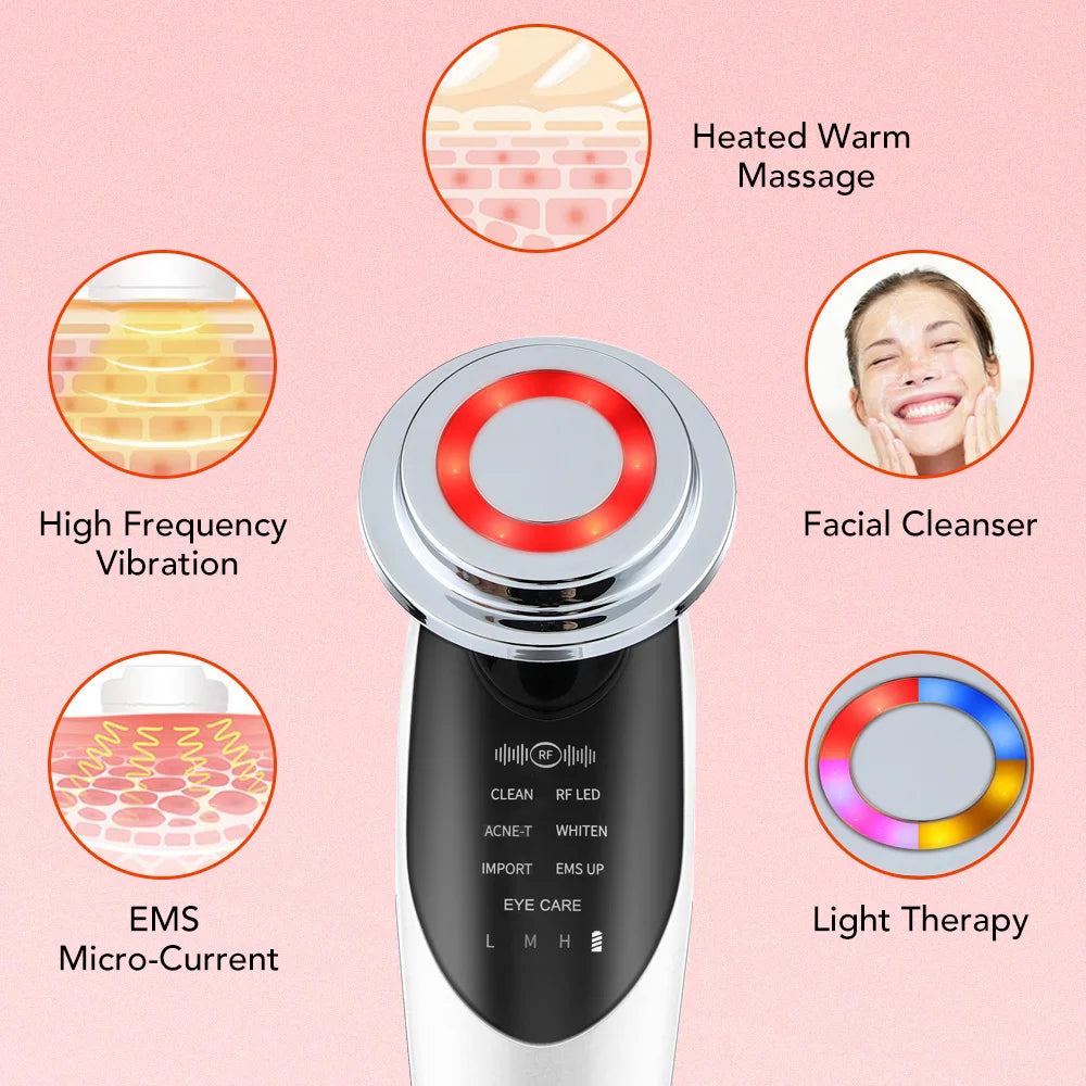 LED Facial Massager Lift Device