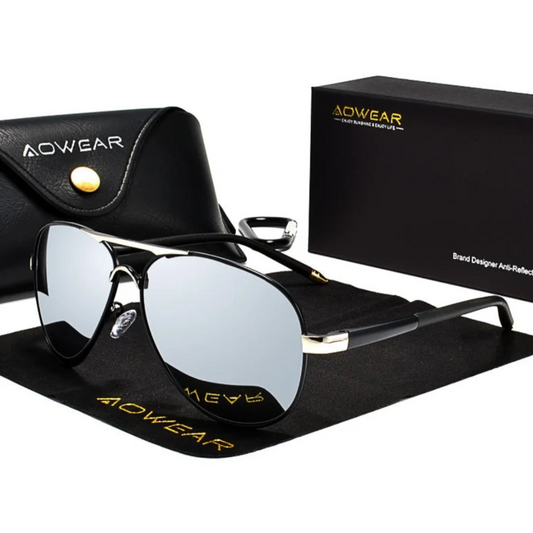 Men's Aviation Sunglasses Men Polarized Mirror