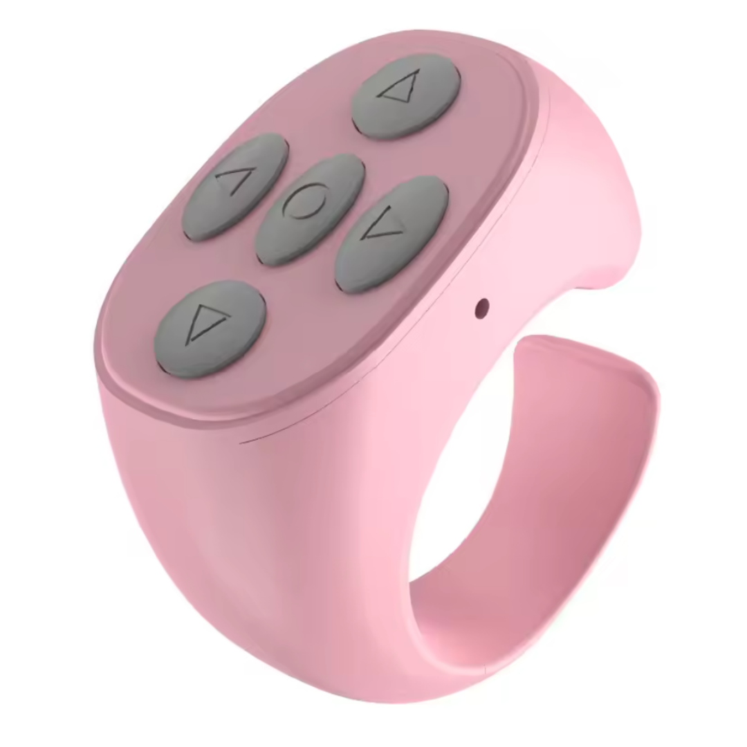 TikTok Bluetooth Remote Ring – Selfie & Like Controller