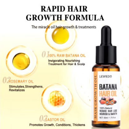 Batana Oil – Natural Hair Treatment for Hair Loss & Anti-Breakage