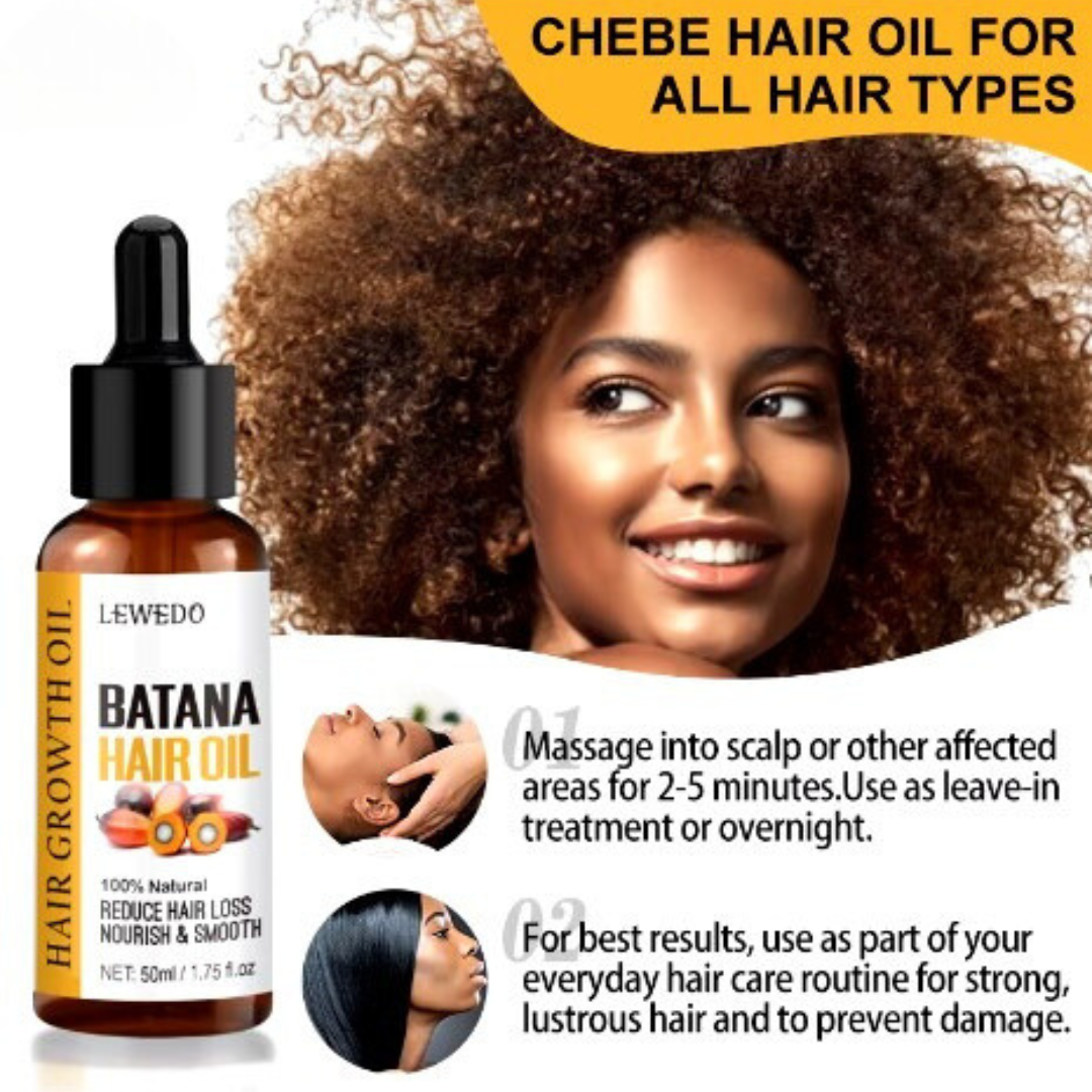 Batana Oil – Natural Hair Treatment for Hair Loss & Anti-Breakage