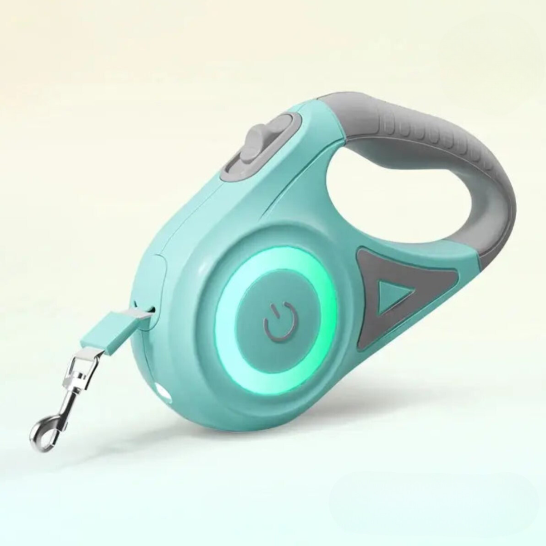 Dog Automatic Retractable Leash with LED Light