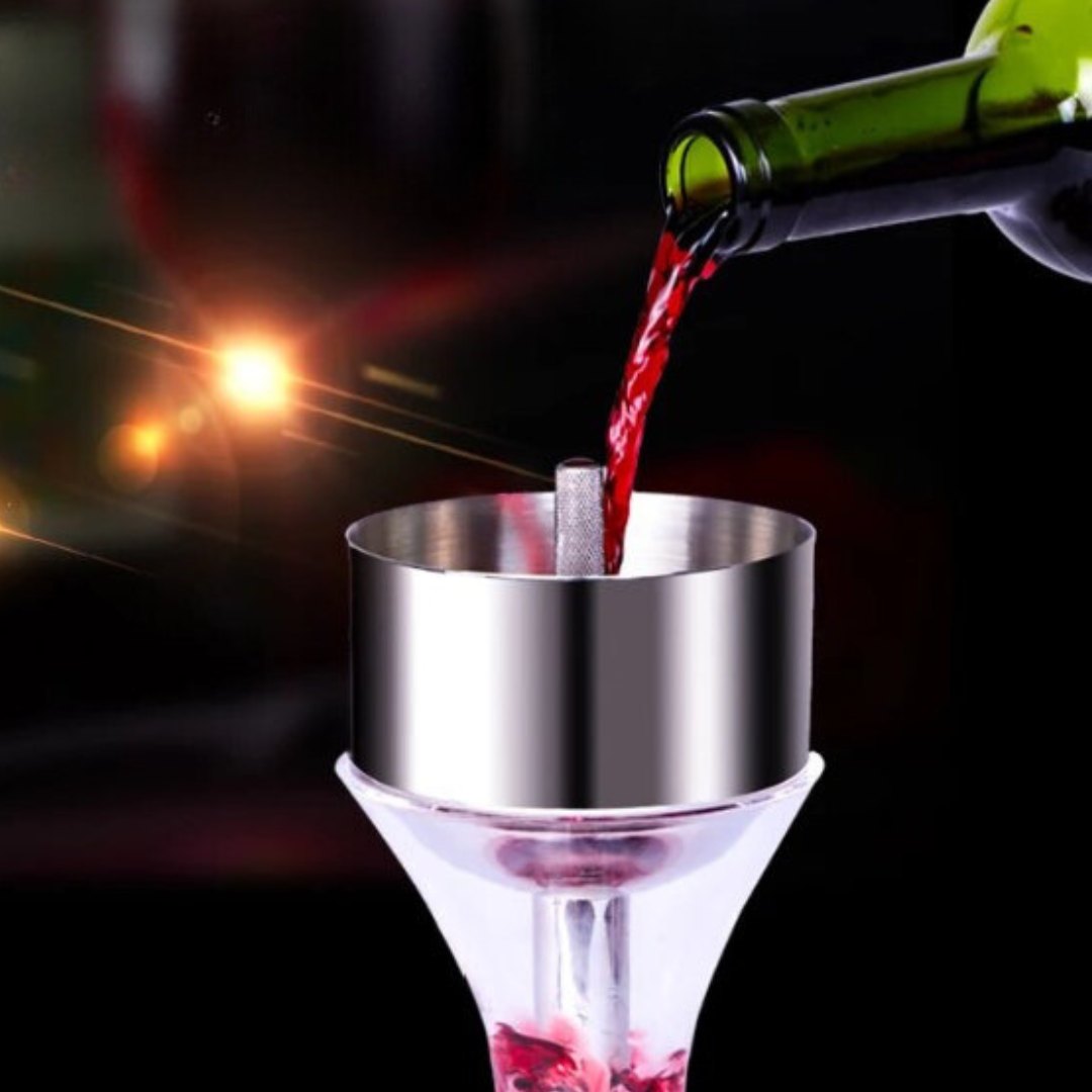 Wine Decanter Aerator Stainless Steel Dispenser