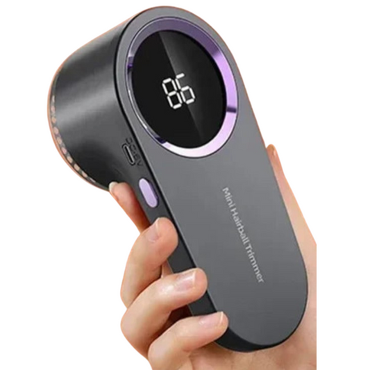 Portable Electric Lint Remover - LED Display, Rechargeable Fabric Shaver