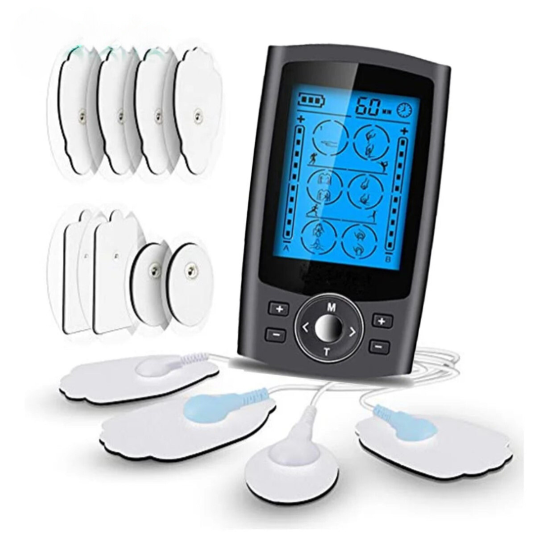 Electric EMS Muscle Stimulator for Pain Relief with LCD Display