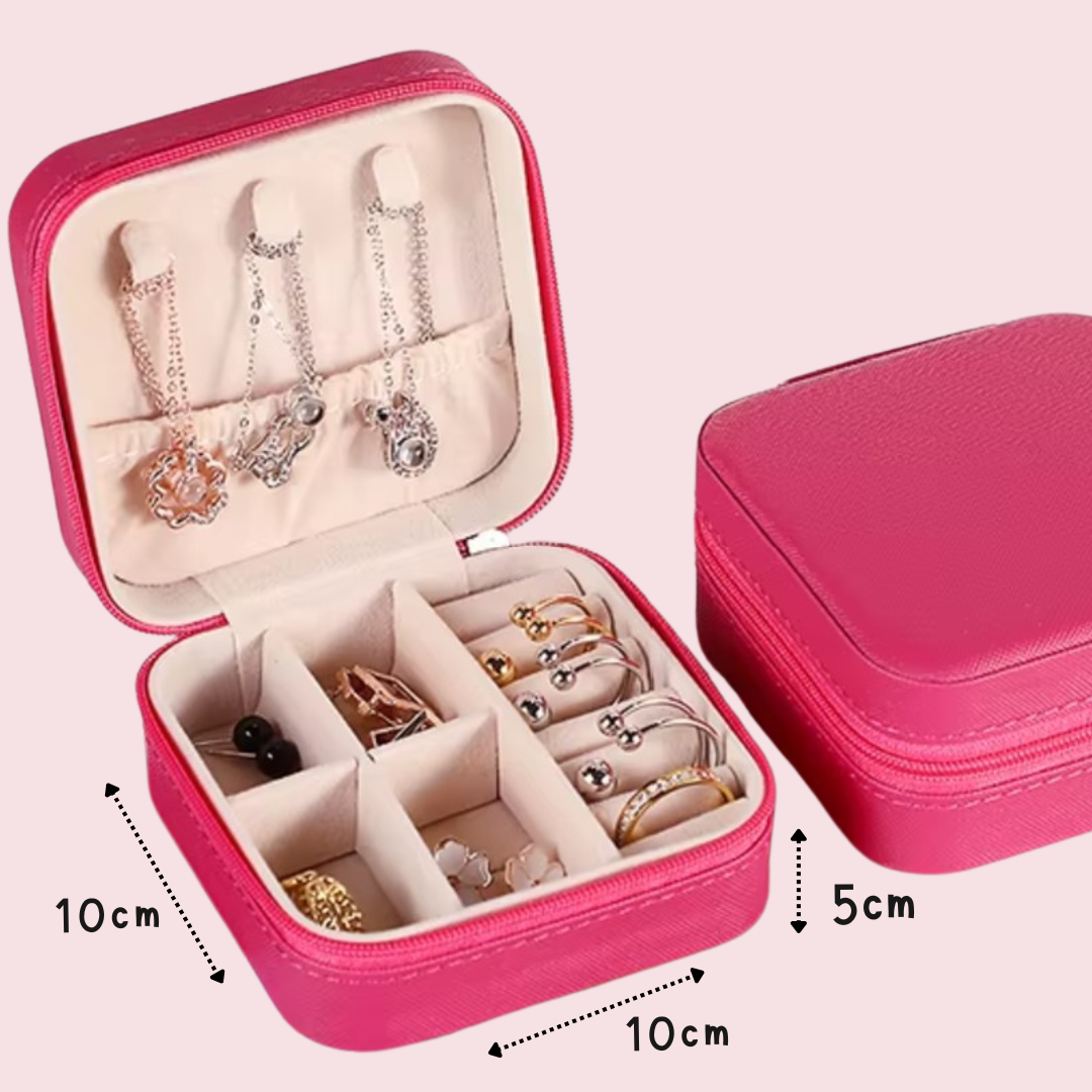 Portable Jewelry Box Organizer